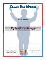 Clear Day March Concert Band sheet music cover